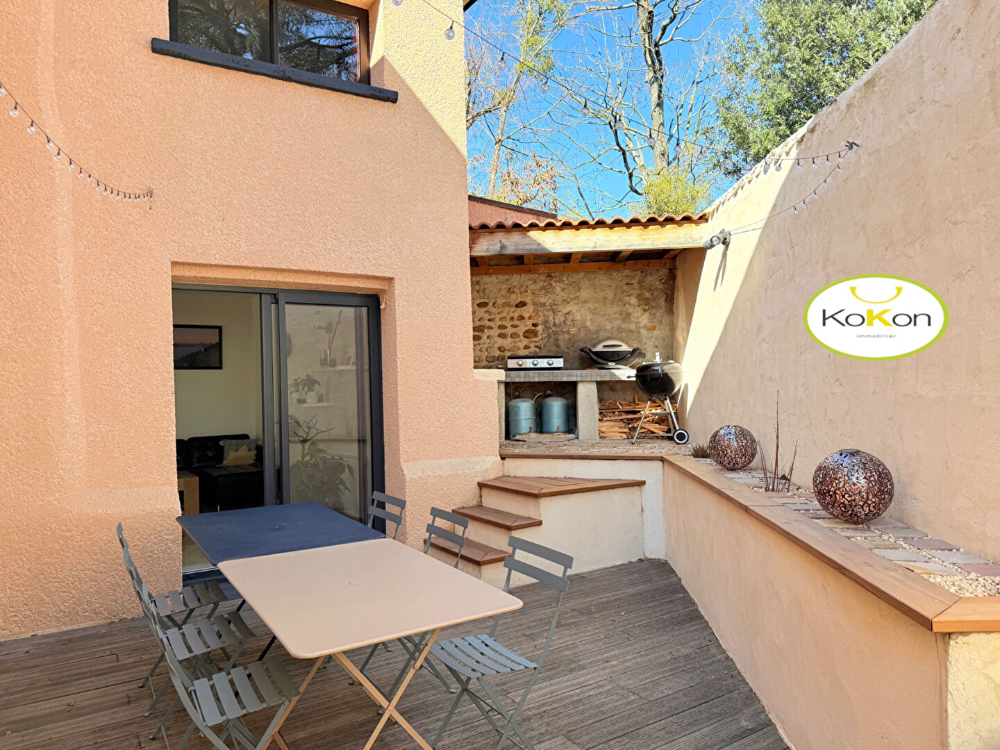 Maison de village de caract\u00e8re de 110m2 au grand calme 10\/18