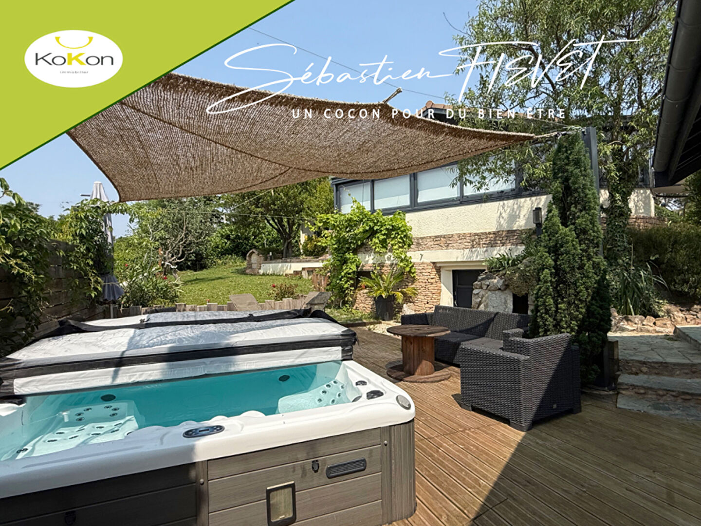 Belle Maison sur les hauteurs de Grigny de 145 m2 sur 745m2