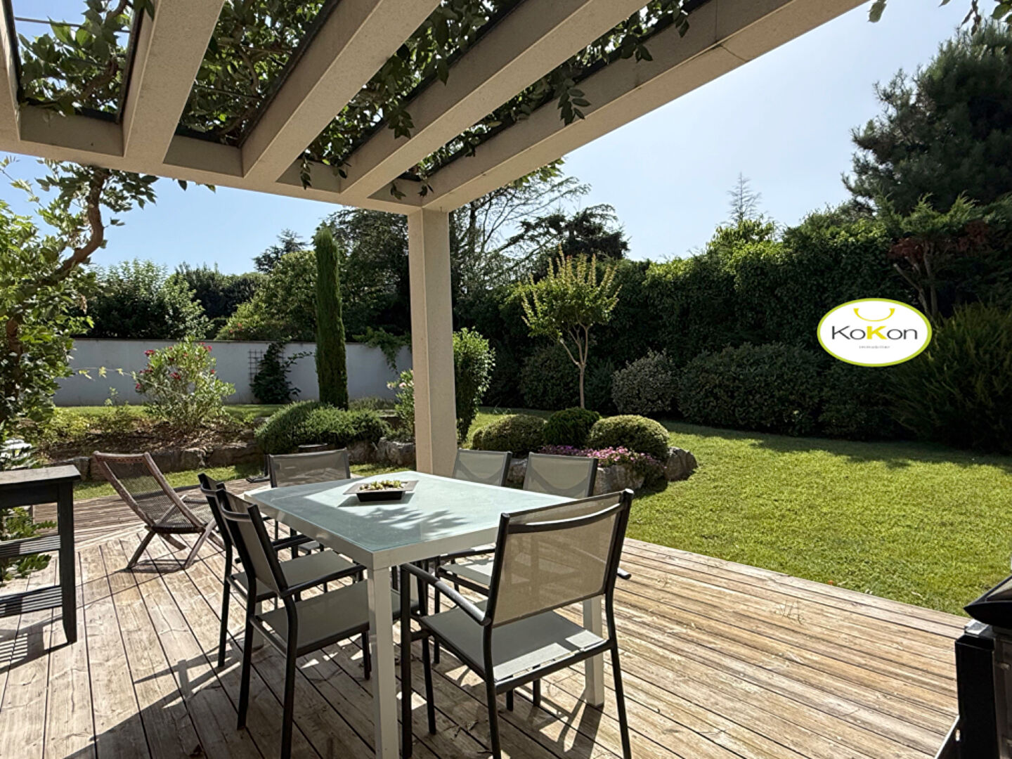 Belle maison contemporaine de 148m2 sur 855m2, au grand calme 7\/18