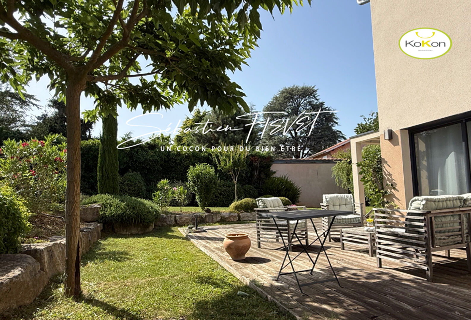 Belle maison contemporaine de 148m2 sur 855m2, au grand calme 10\/18
