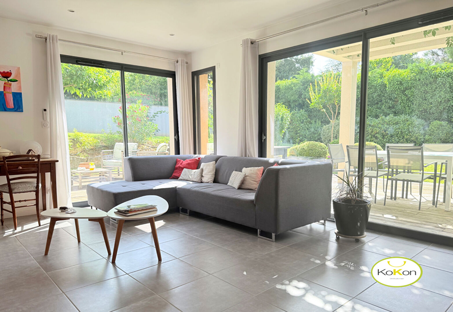 Belle maison contemporaine de 148m2 sur 855m2, au grand calme 16\/18